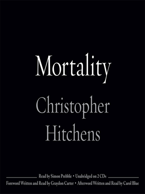 Title details for Mortality by Christopher Hitchens - Wait list